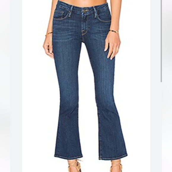 Frame Denim Denim - Frame le crop mini boot jeans in remsen